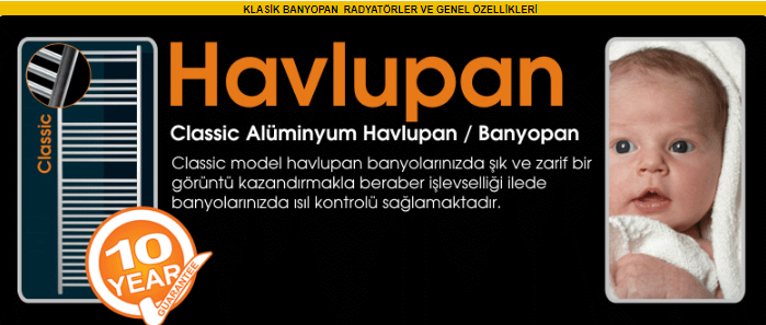 ELEKTRİKLİ HAVLUPAN / RADYATÖR  - ALÜMİNYUM