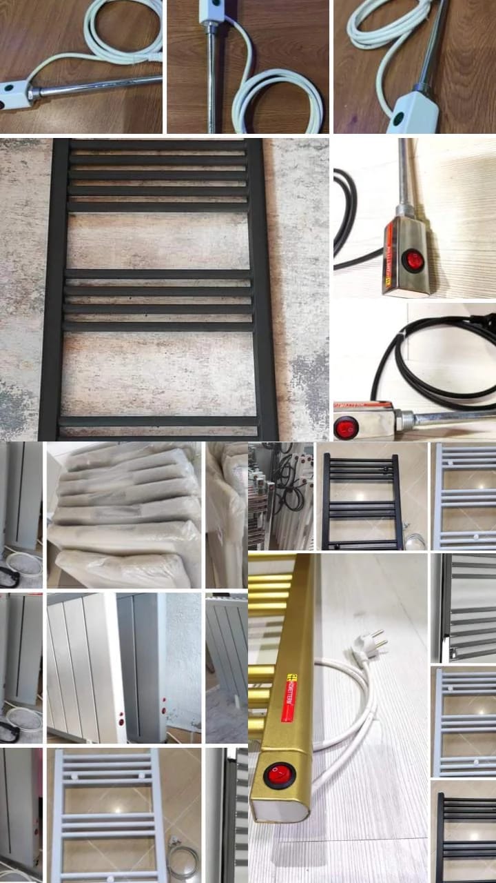 ELEKTRİKLİ HAVLUPAN / RADYATÖR  - ALÜMİNYUM
