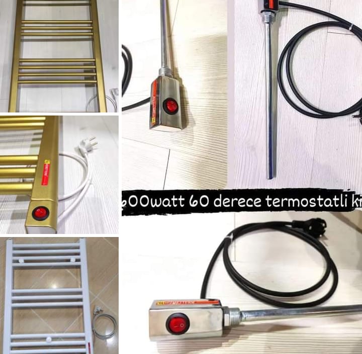 ELEKTRİKLİ HAVLUPAN / RADYATÖR  - ALÜMİNYUM