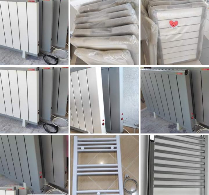 ELEKTRİKLİ HAVLUPAN / RADYATÖR  - ALÜMİNYUM